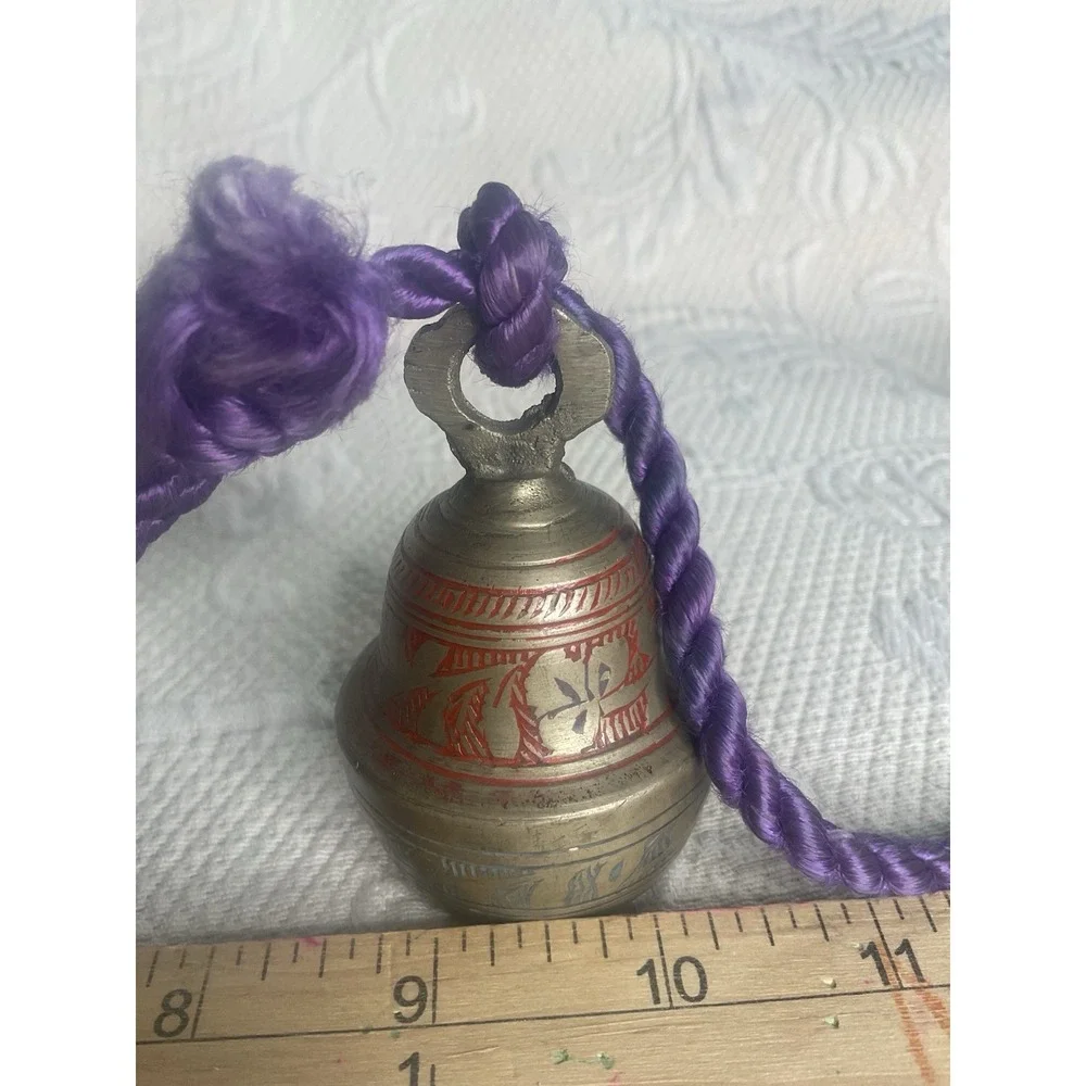 Vintage Brass 3 Bells On A 23
